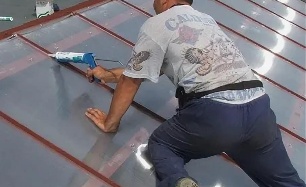 Протечки через крепёж навеса