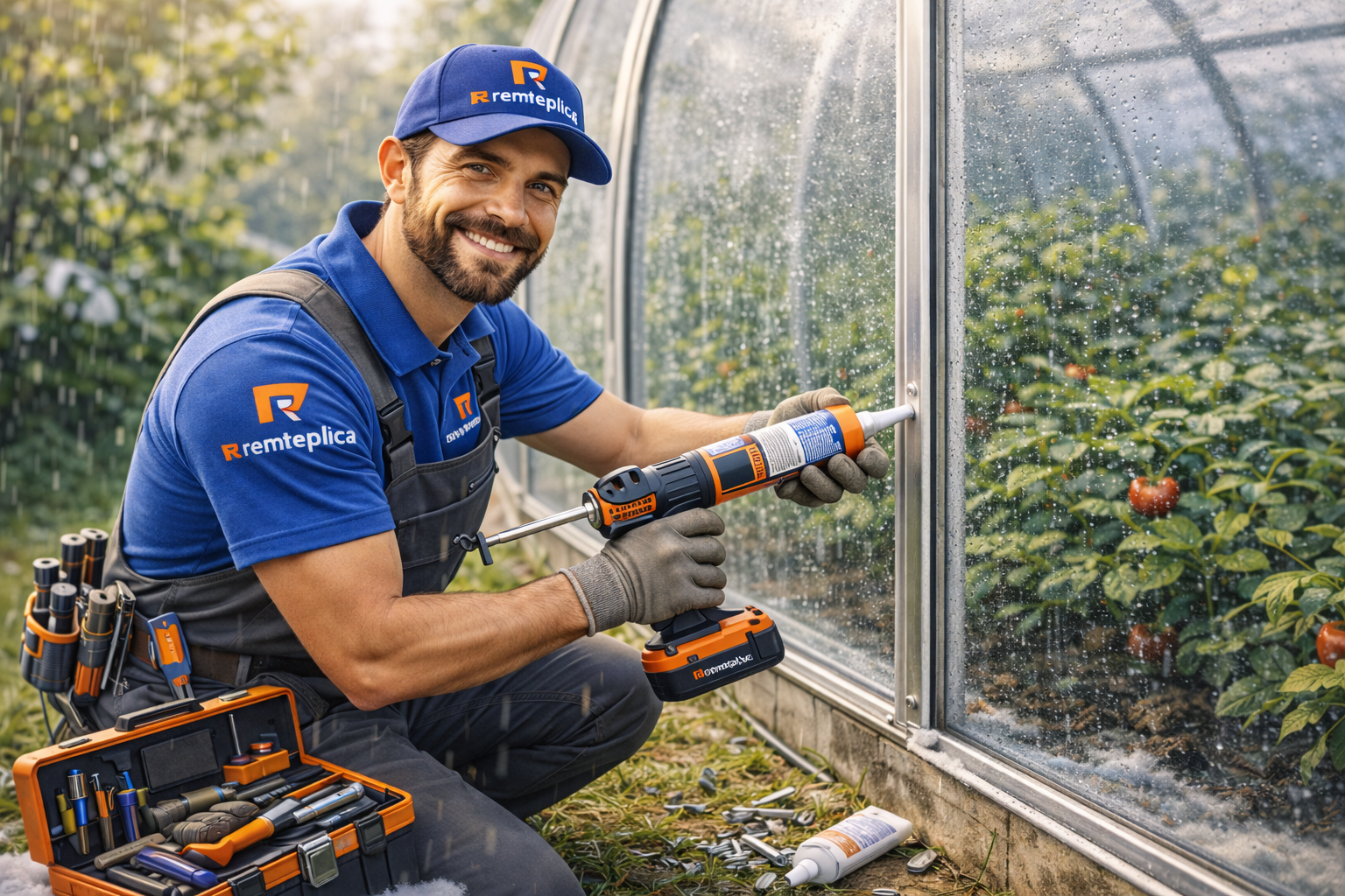 Герметизация теплицы