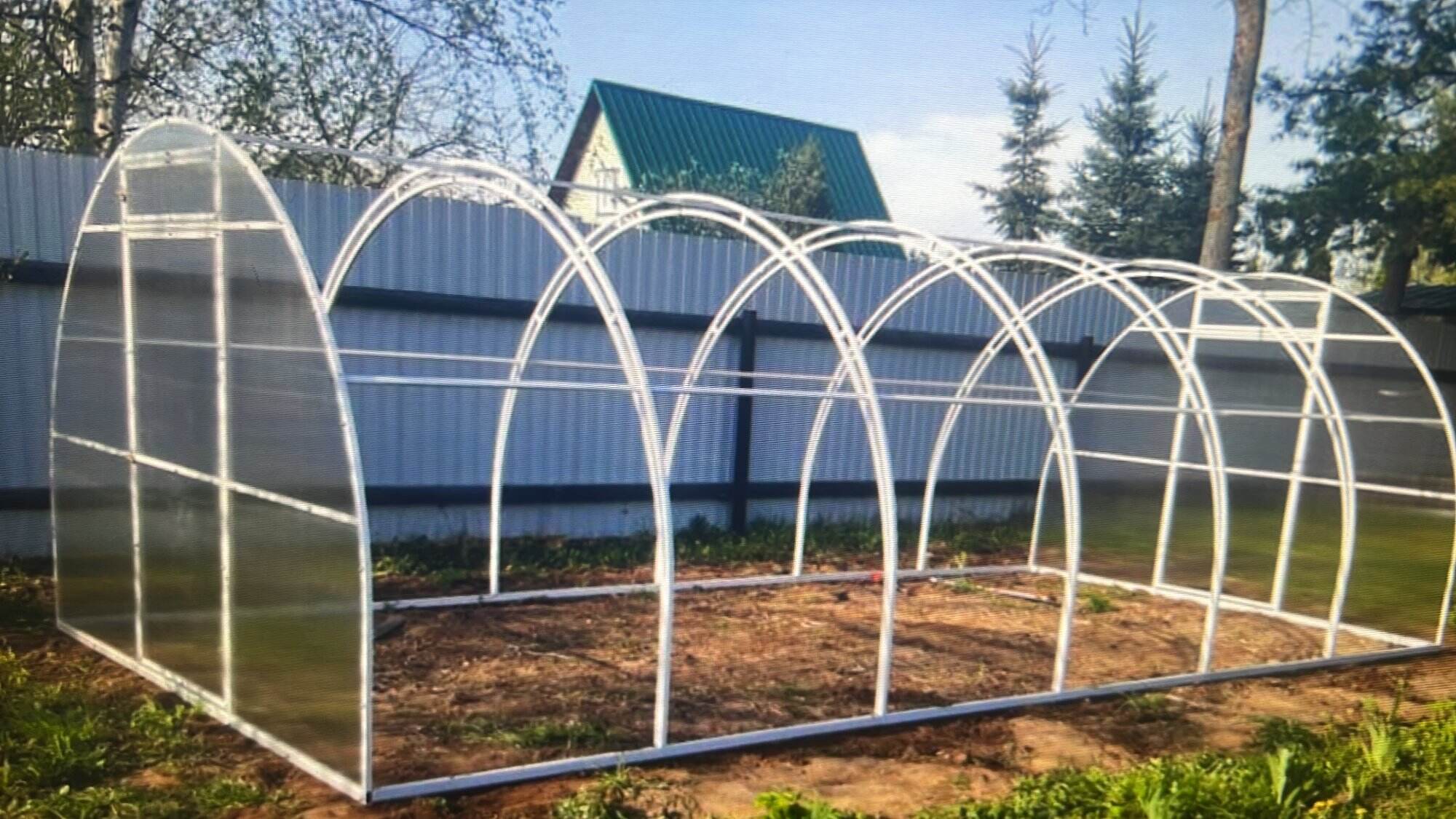Ремонт каркаса теплицы