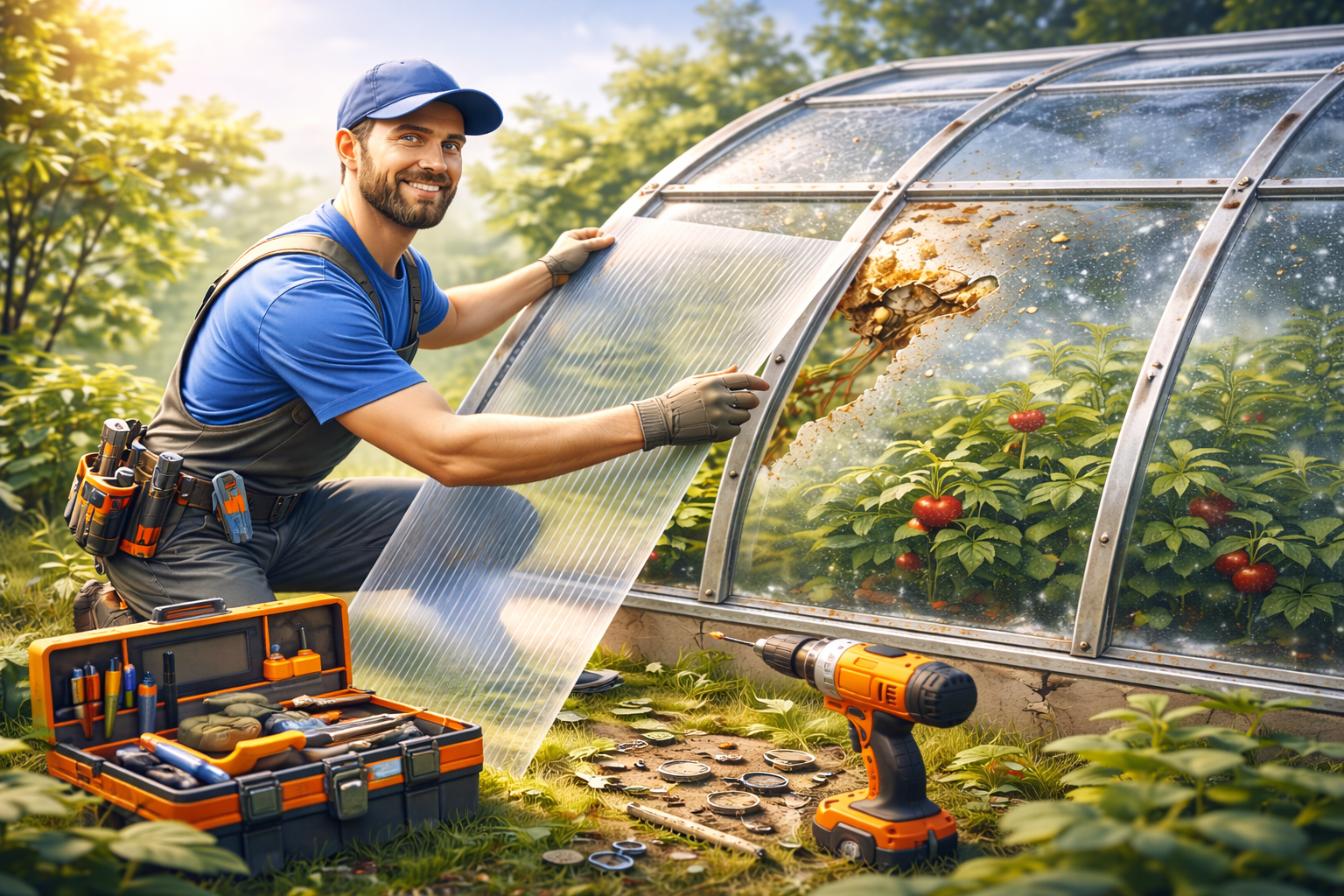 Замена поликарбоната